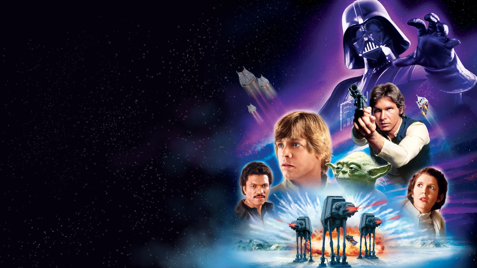 Star Wars Movie Wallpaper - Star Wars Episode 5 - HD Wallpaper 