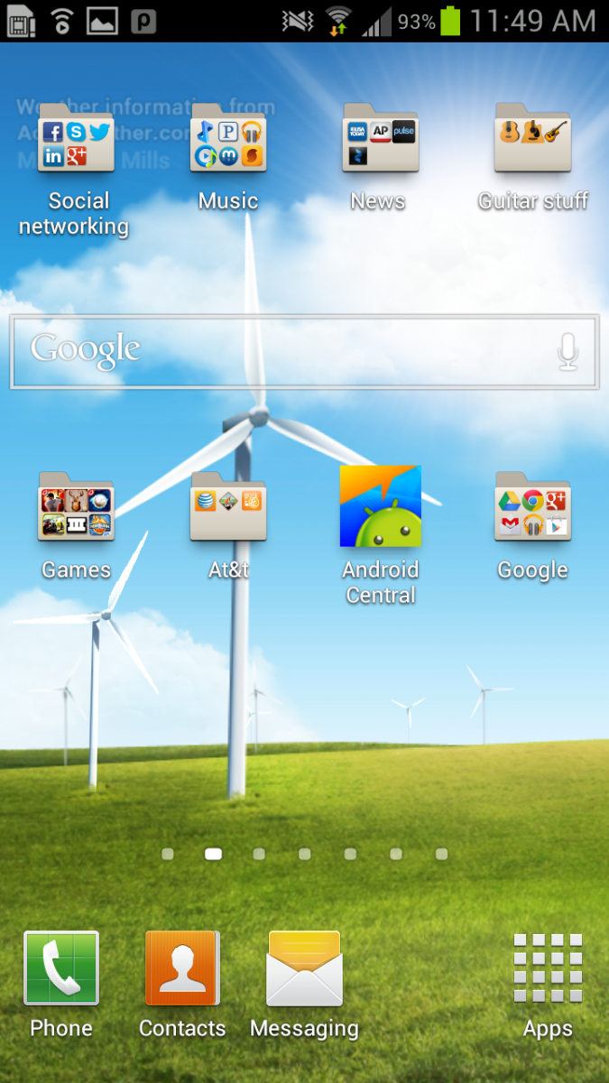 Android Central App Moved To A Home Screen - Android - HD Wallpaper 