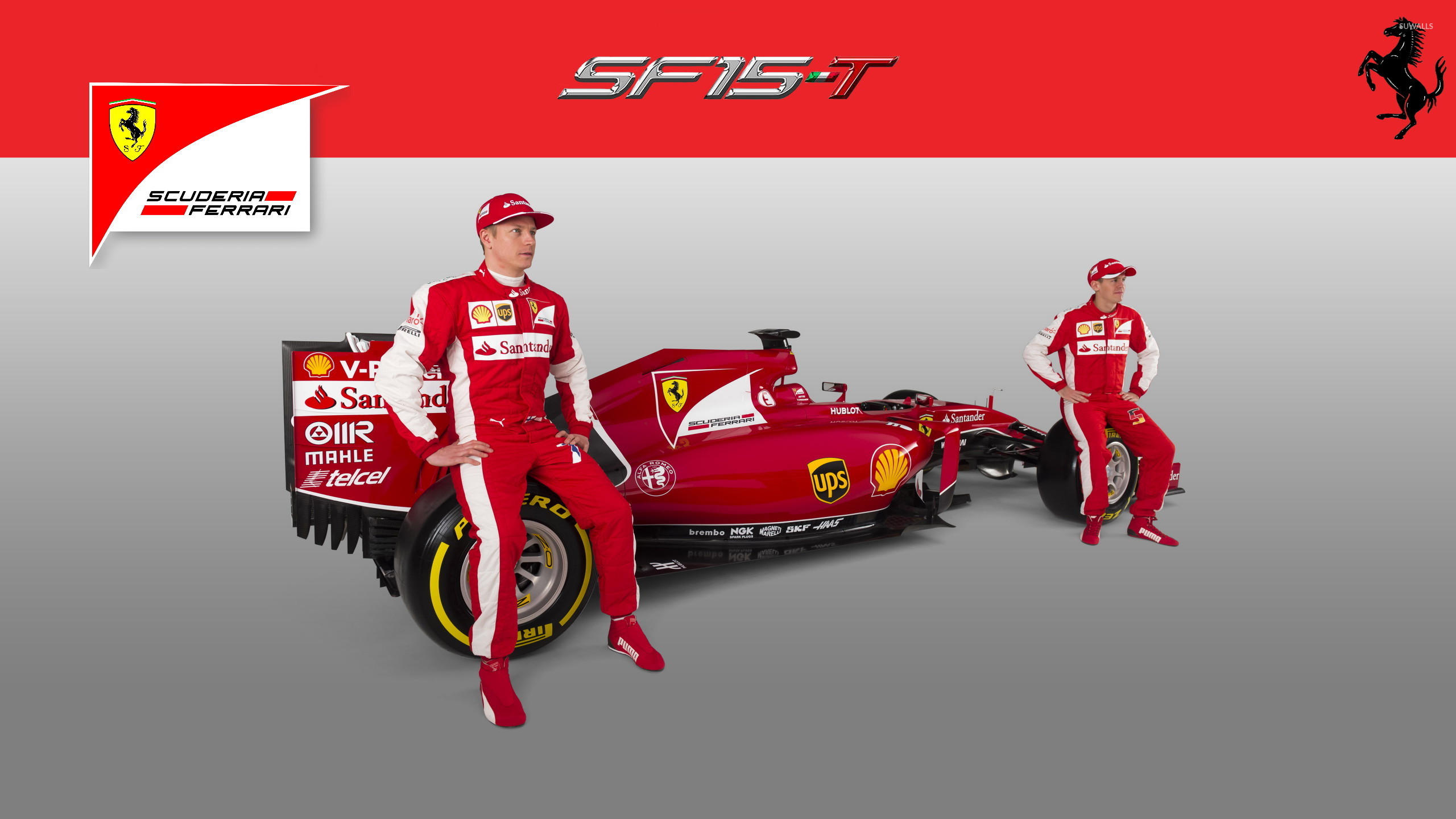 Scuderia Ferrari Kimi Raikkonen - HD Wallpaper 
