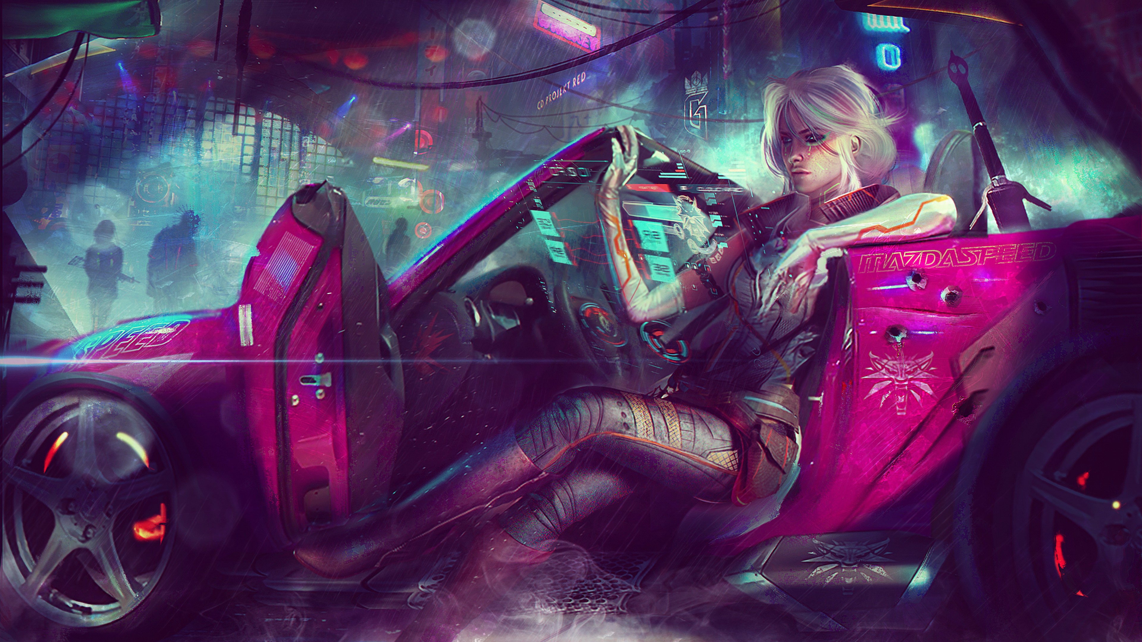 Ciri Wallpaper 4k Image Free Download - Cyberpunk 2077 Wallpaper 4k - HD Wallpaper 