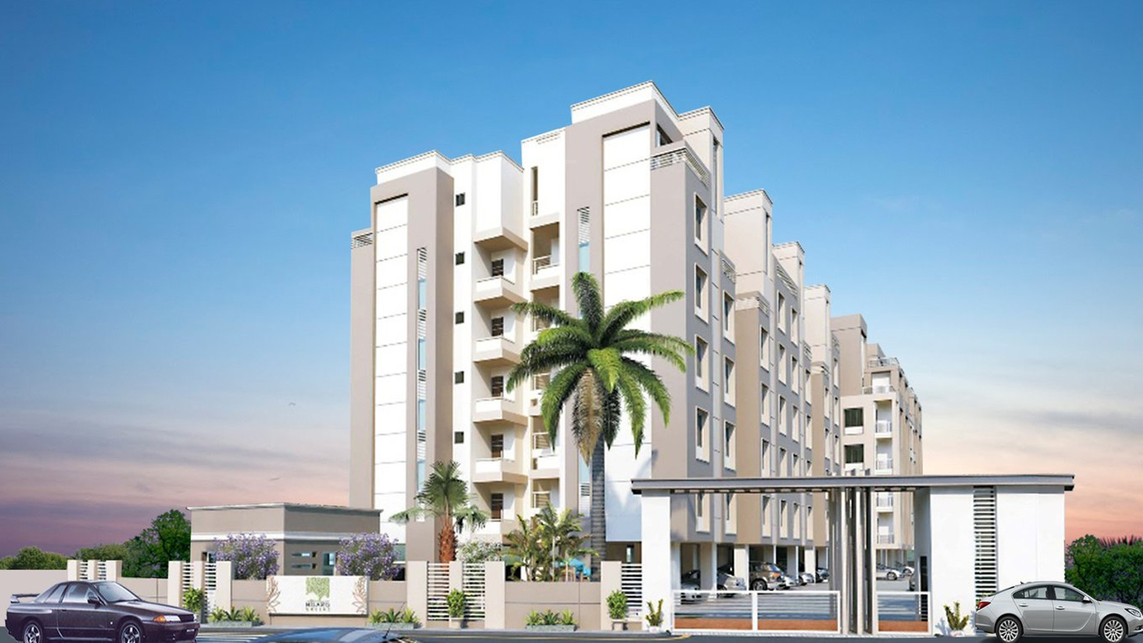 Images For Elevation Of Jay Nisarg Greens - Nisarg Greens Atladara - HD Wallpaper 