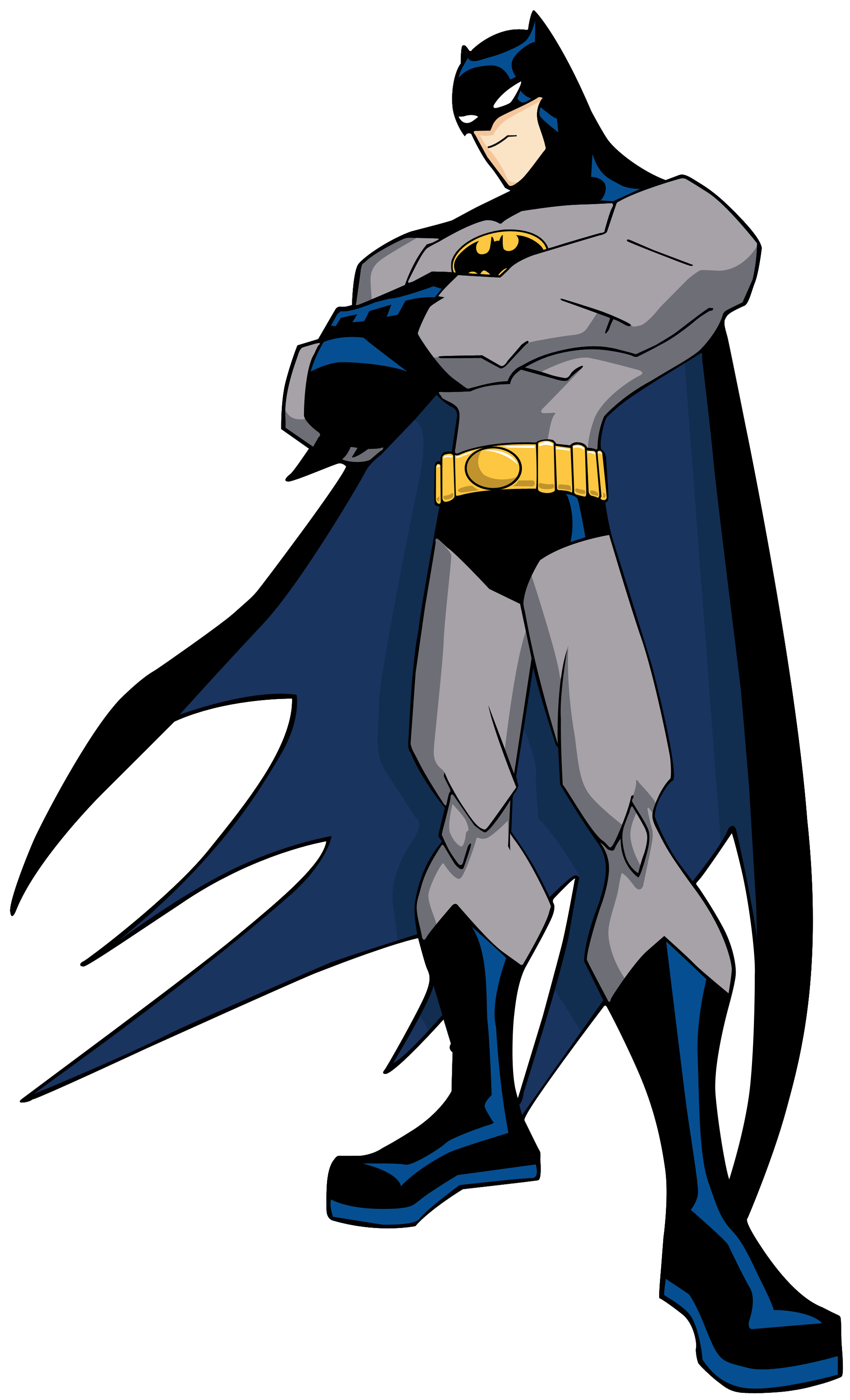 Batman Vector - Cartoon Batman - HD Wallpaper 