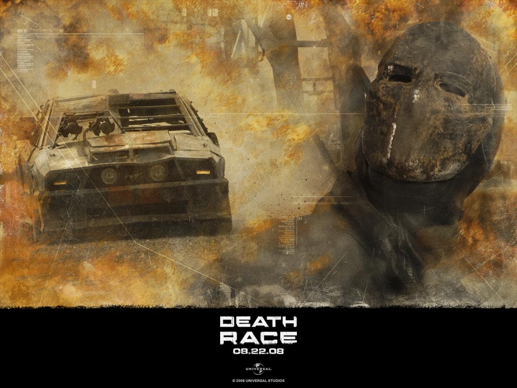 Jason Statham In Death Race Wallpaper Death Race Frankenstein 2008