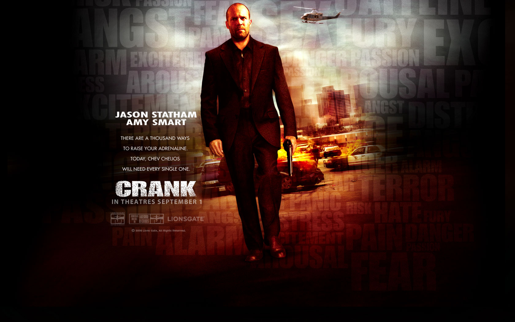 Fast And Furious Jason Statham Wallpaper - Crank Film - HD Wallpaper 