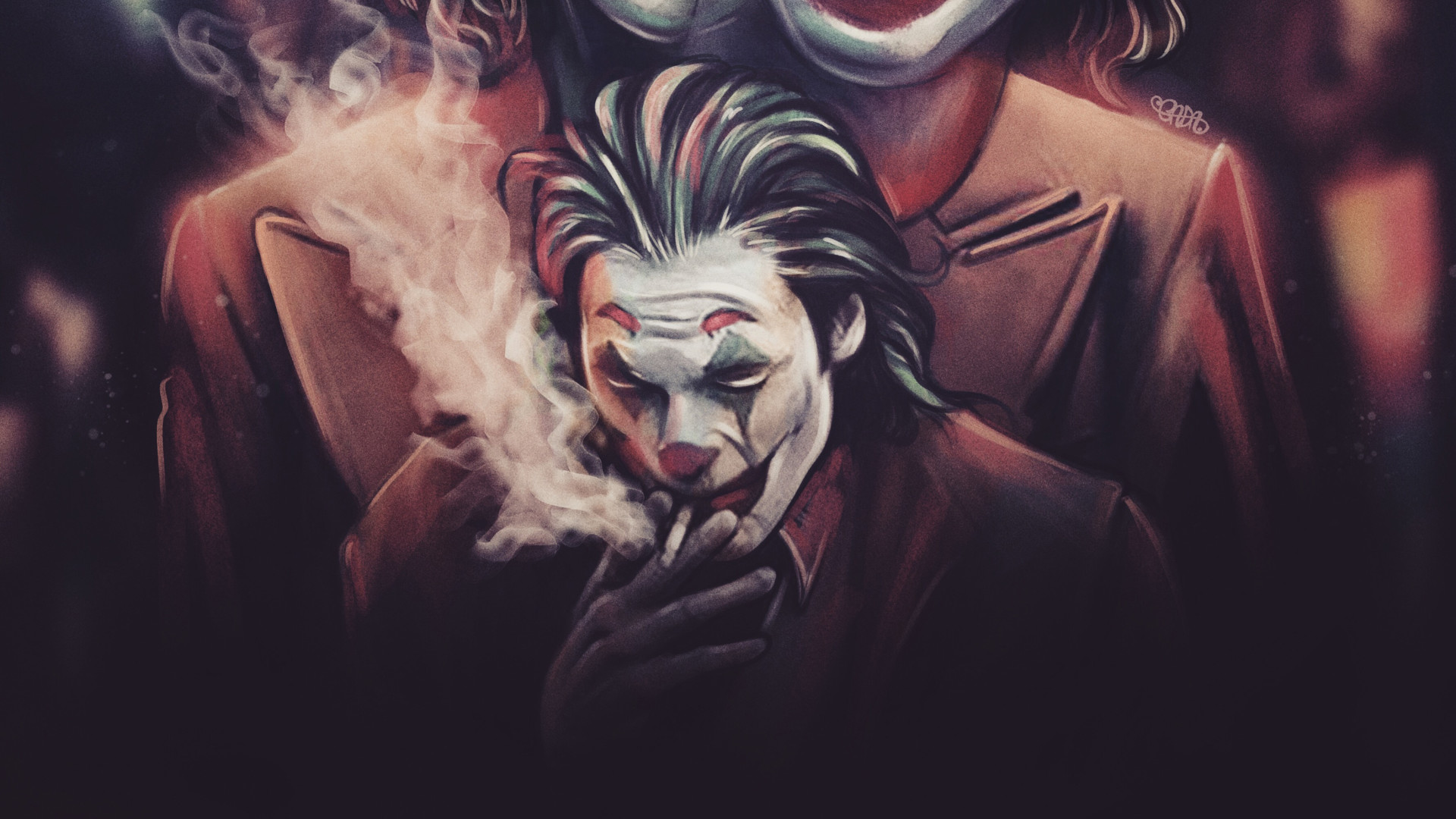 Smoke Joker Hd Wallpaper 2019 - HD Wallpaper 