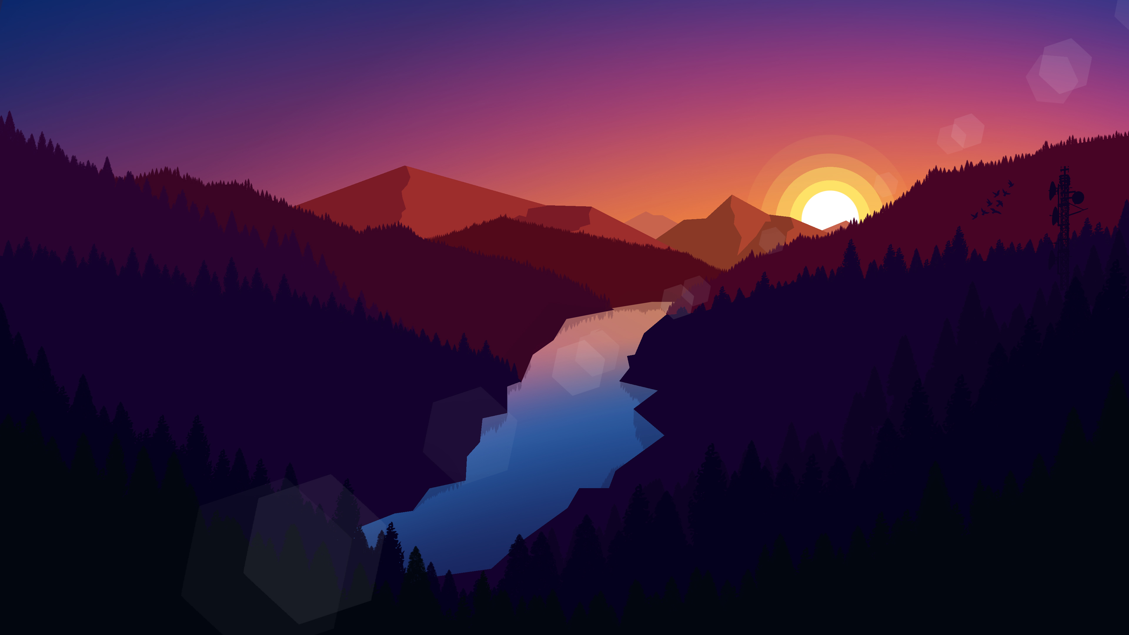 Polygon Art Wallpaper - HD Wallpaper 