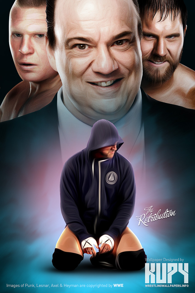 Paul Heyman Brock Lesnar Cm Punk - HD Wallpaper 