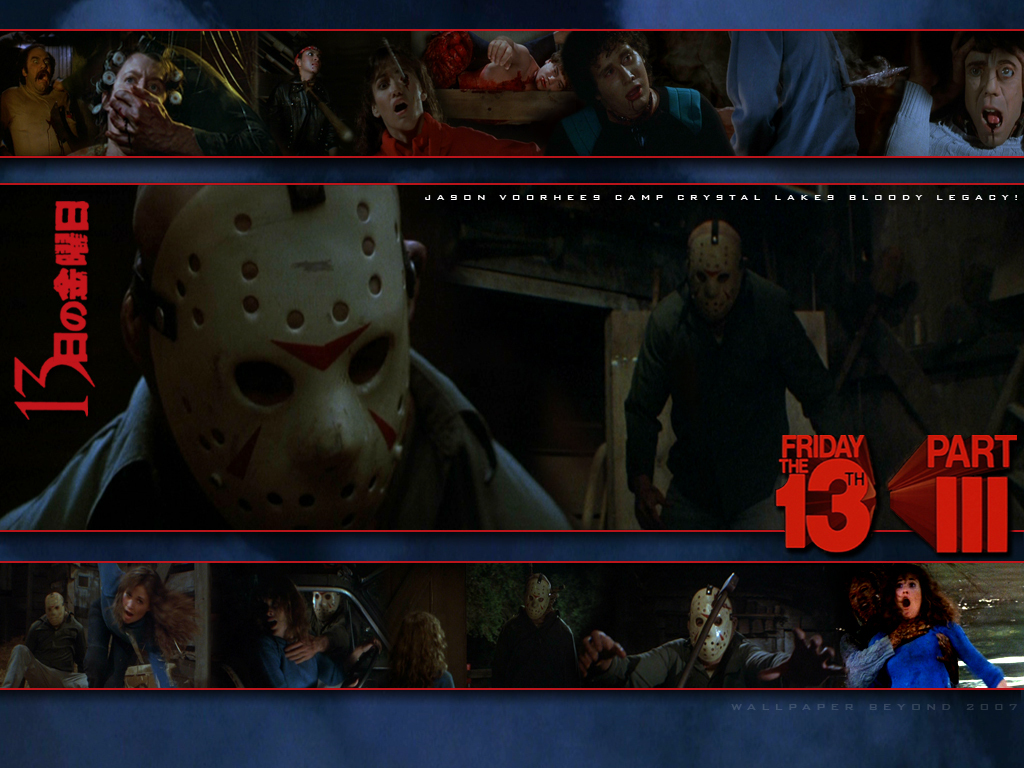 Friday The 13th Part - Friday The 13th Part 3 Fondo - HD Wallpaper 