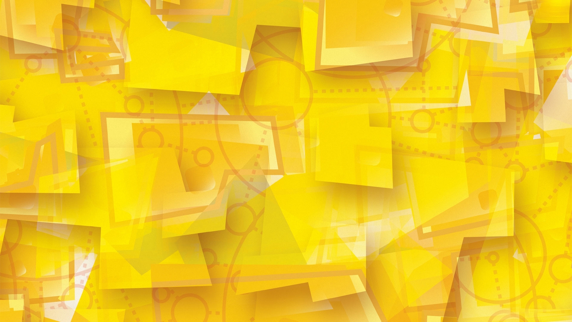 Yellow Polygon Wallpaper Hd - HD Wallpaper 