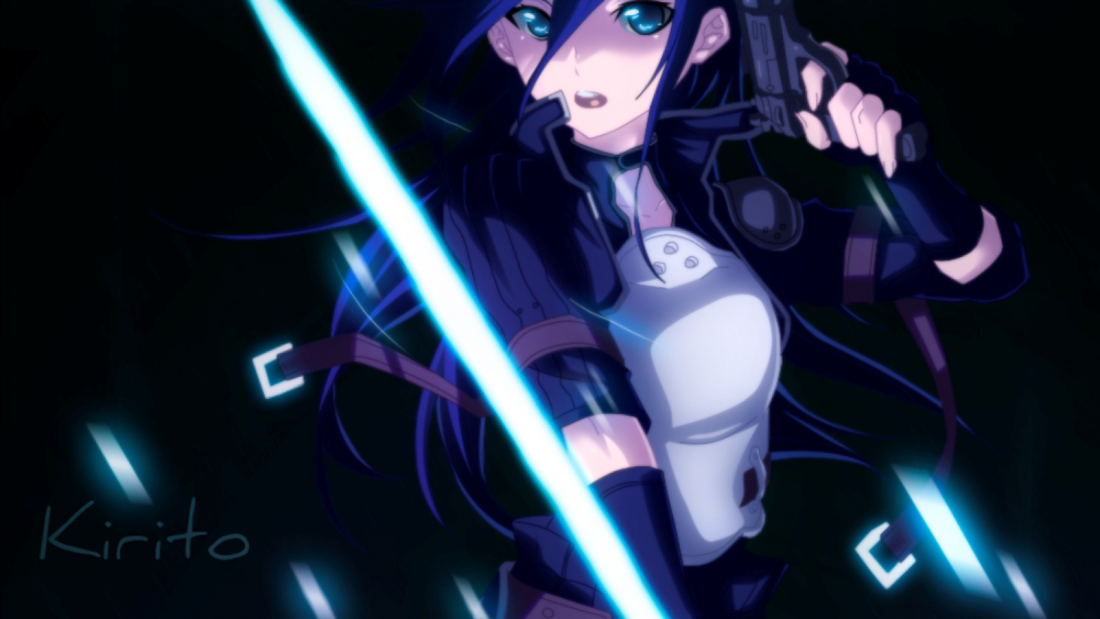 Gun Gale Online 13 Free Hd Wallpaper - Kirito Ggo Hd - HD Wallpaper 