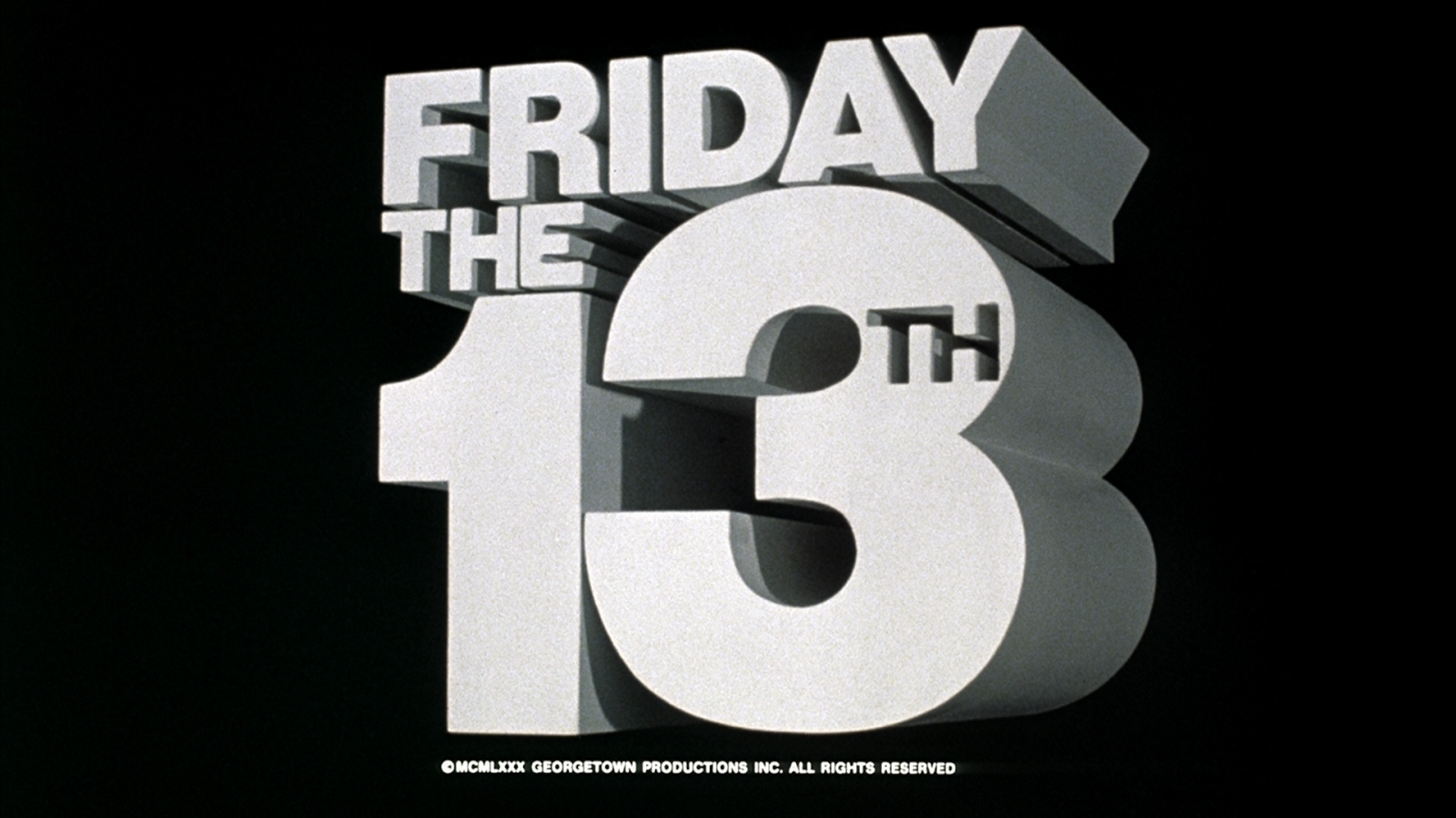 Friday The 13th 1980 Title - HD Wallpaper 