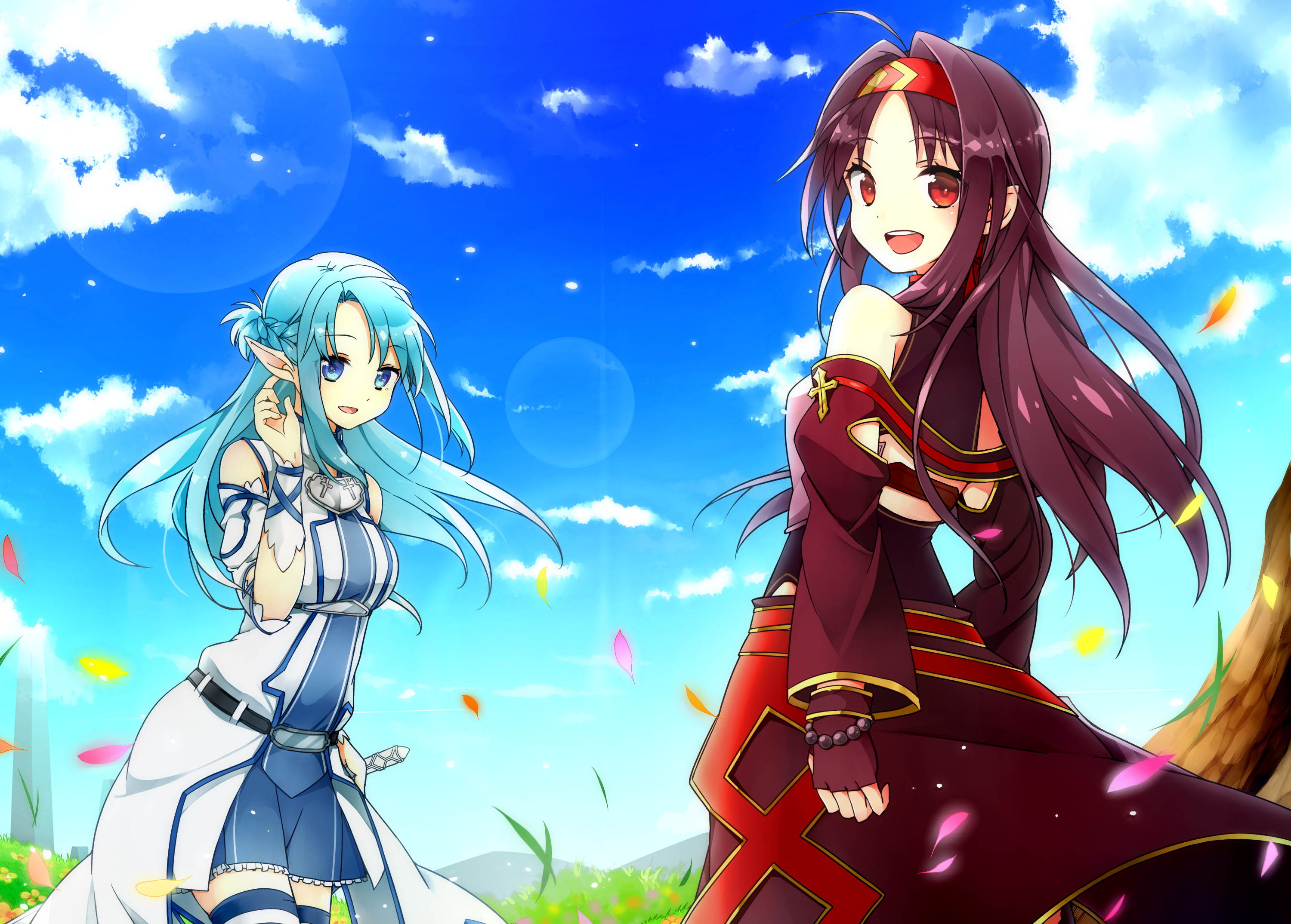 Download Wallpaper From Anime Sword Art Online Ii With - Sword Art Online Yuuki - HD Wallpaper 