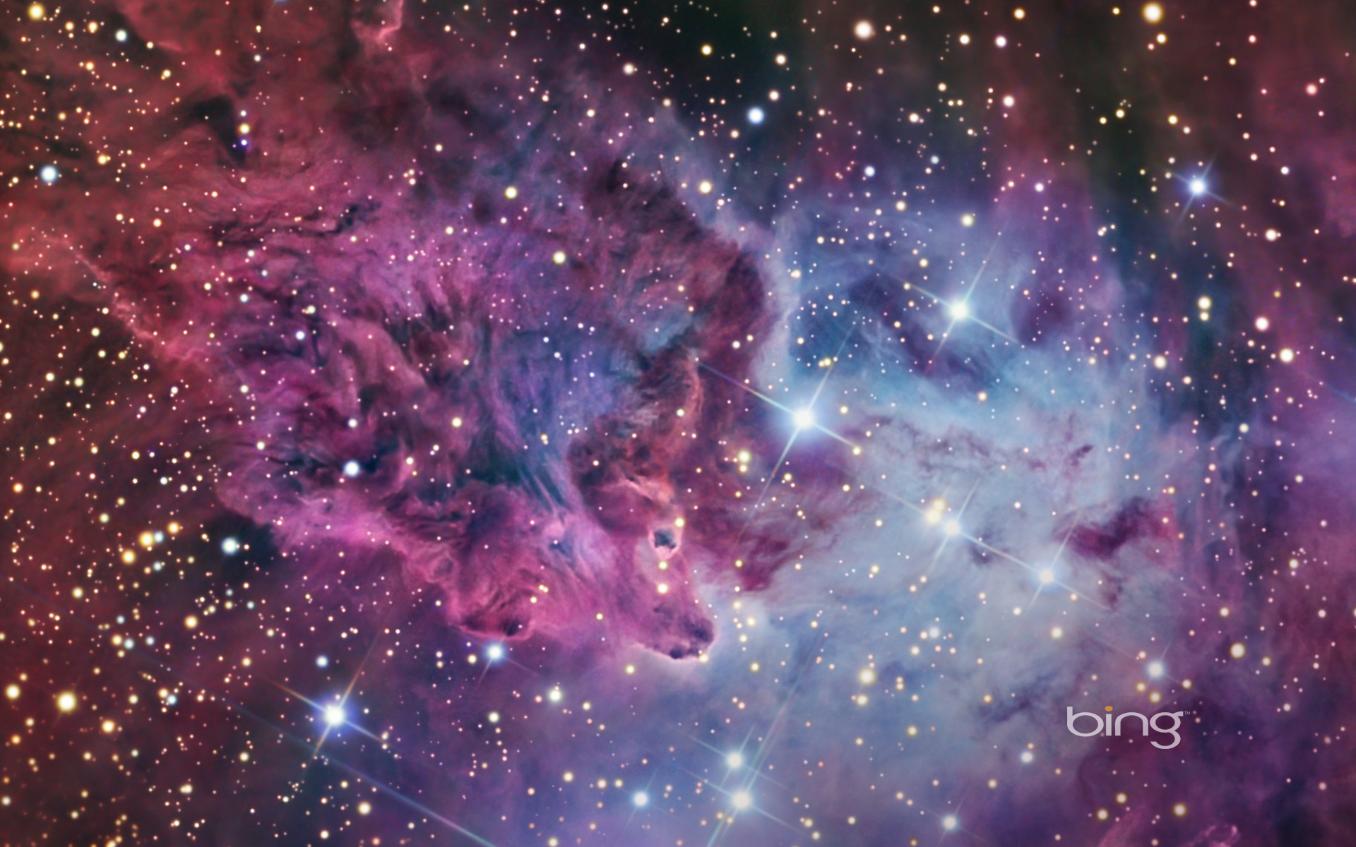 Fox Fur Nebula Bing Best Wallpaper - Fox Fur Nebula - HD Wallpaper 