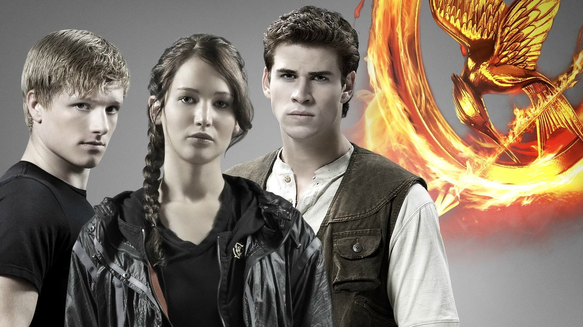 Peeta Gale Hunger Games - HD Wallpaper 