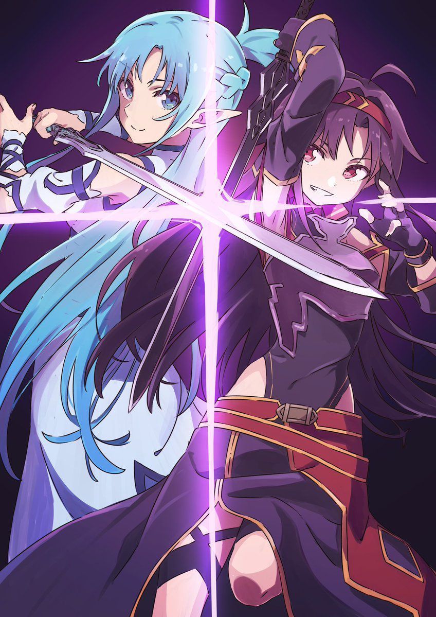 Asuna X Yuuki - HD Wallpaper 