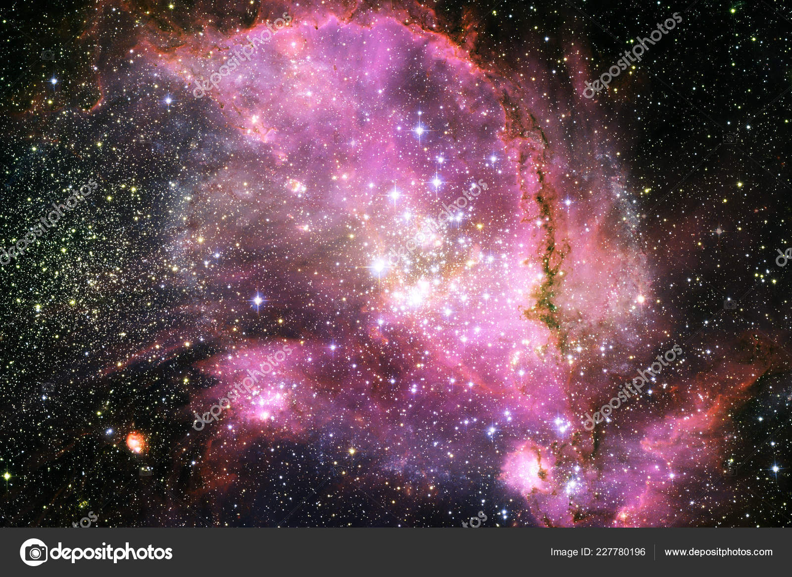 Small Magellanic Cloud Blue - HD Wallpaper 