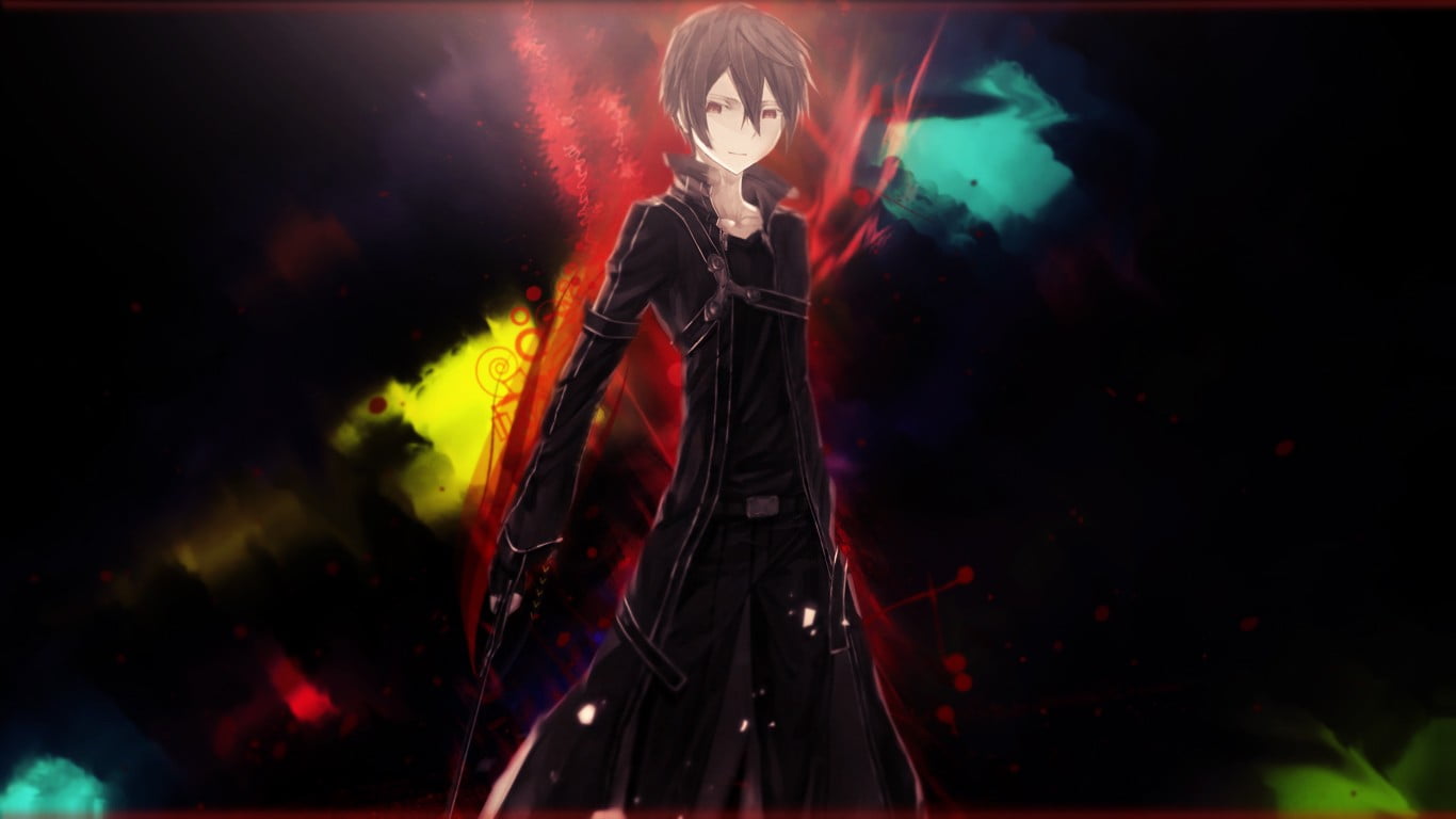 Anime Boy With Sword - HD Wallpaper 