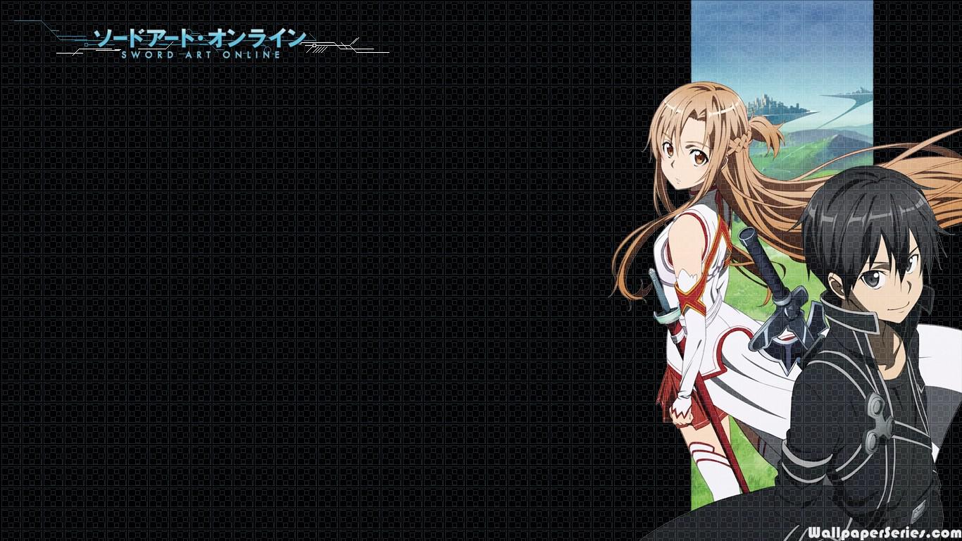 Hd Sword Art Online Kirito Asuna Wallpaper - Sword Art Online Kirito Asuna - HD Wallpaper 