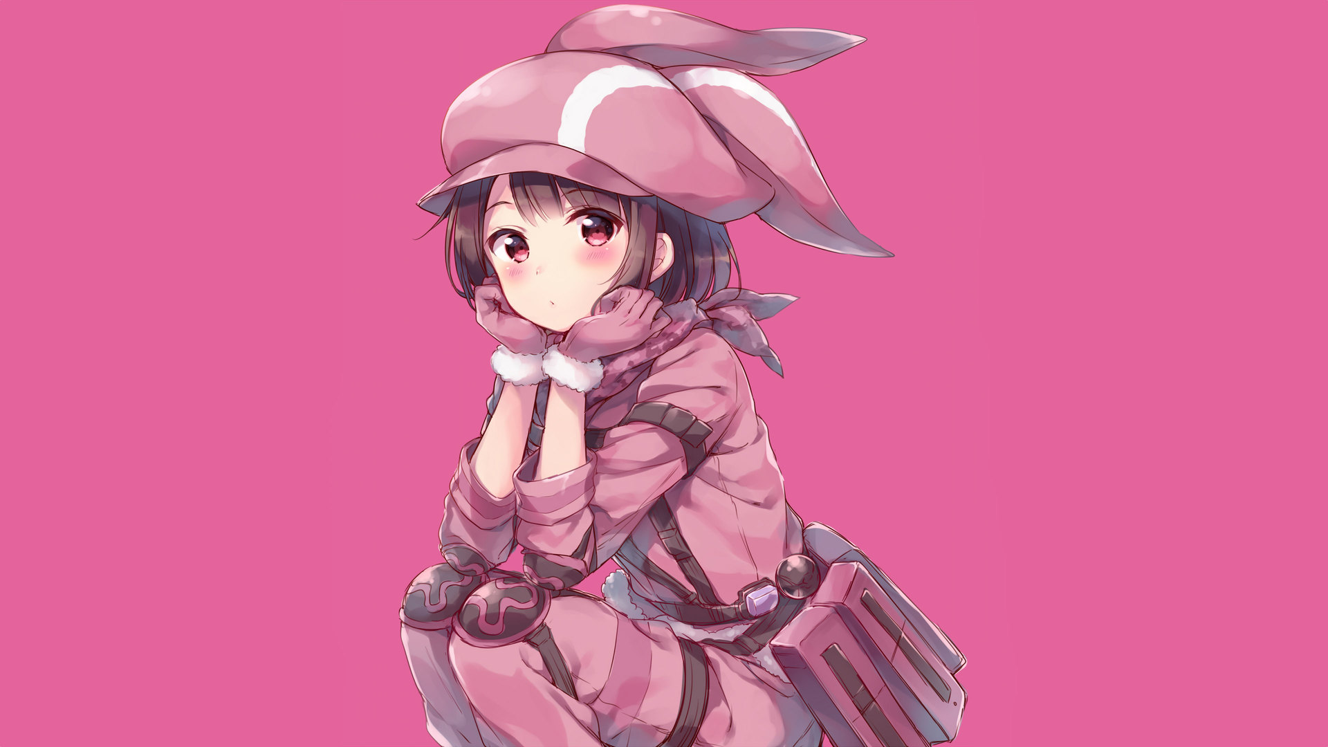Sword Art Wallpaper - Gun Gale Online Llenn - HD Wallpaper 