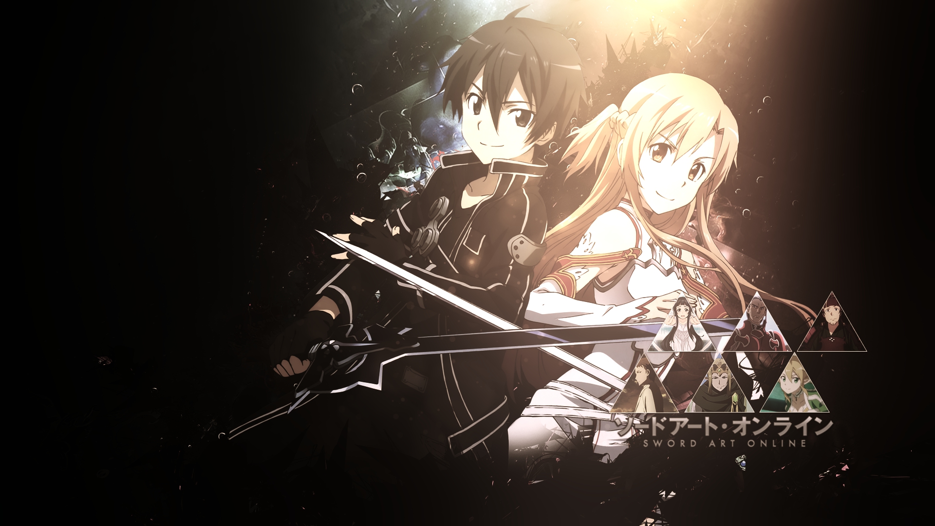 Sword Art Online Desktop Wallpaper Hd - HD Wallpaper 