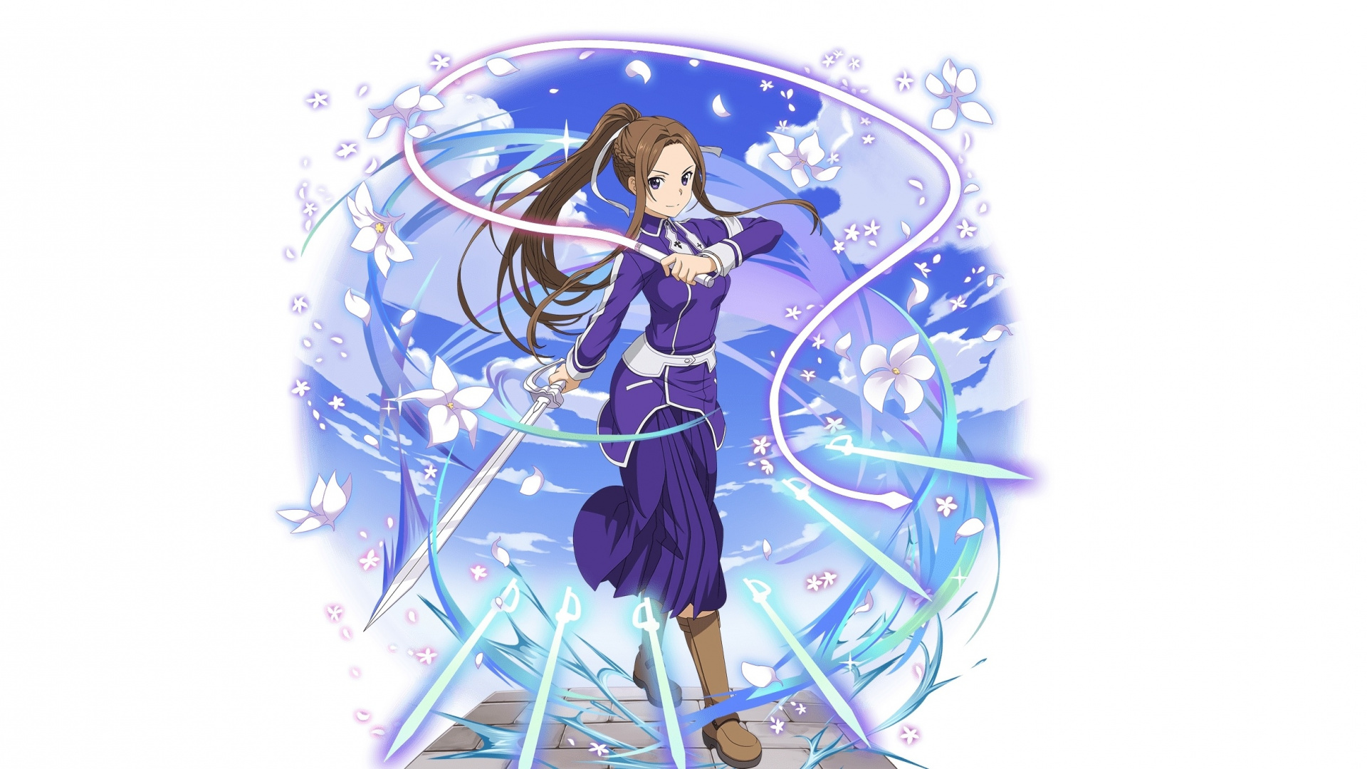 Artwork, Sword Art Online, Sortiliena Serlut, Wallpaper - Sortiliena Serlut Gif - HD Wallpaper 