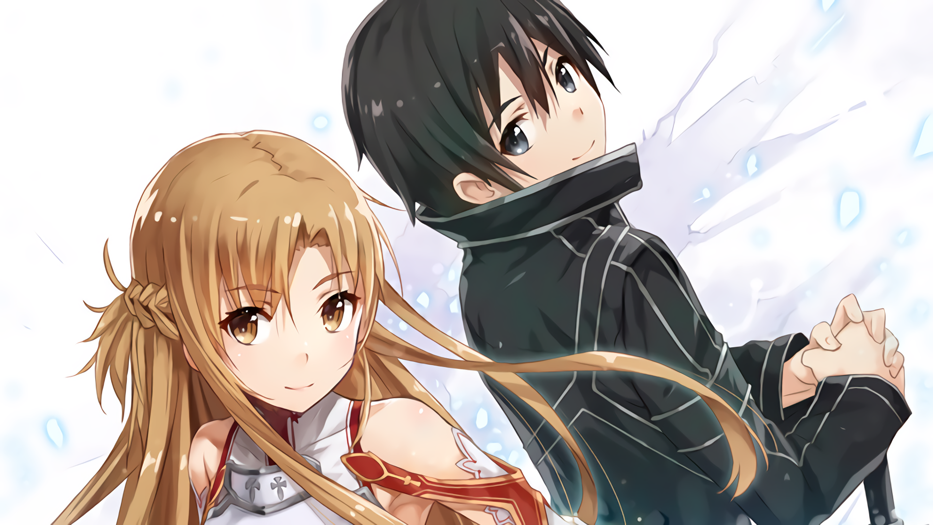 Anime Wallpaper Pc Couple - HD Wallpaper 