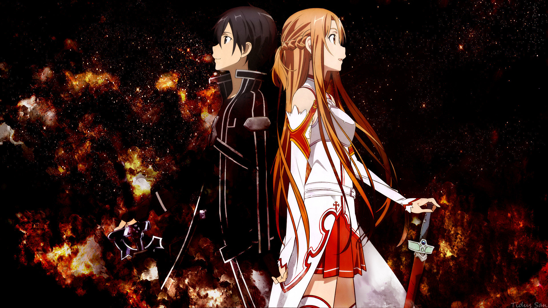 Free Download Sword Art Online Wallpaper Id - Girls Anime School Backpacks - HD Wallpaper 