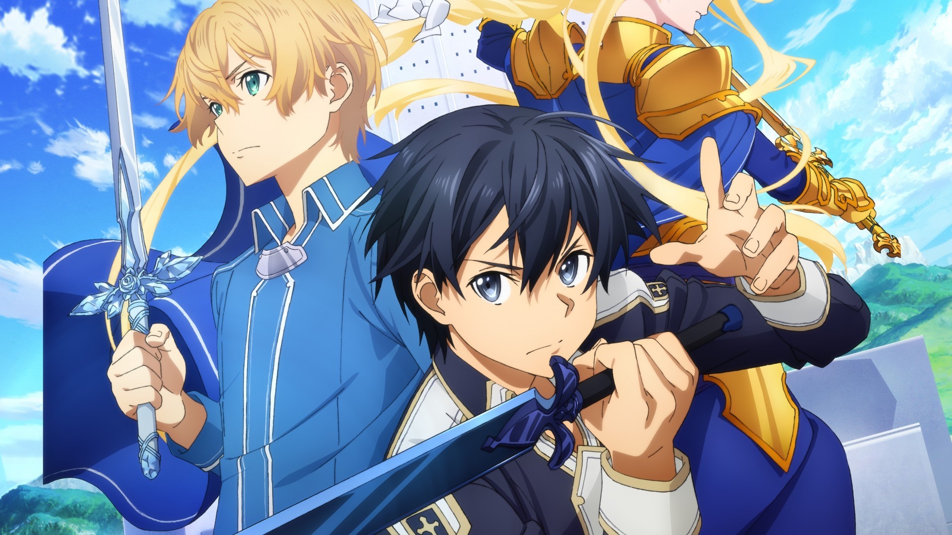 Kirigaya Kirito, Sword Art Online - Sao Alicization Wallpaper 4k - HD Wallpaper 