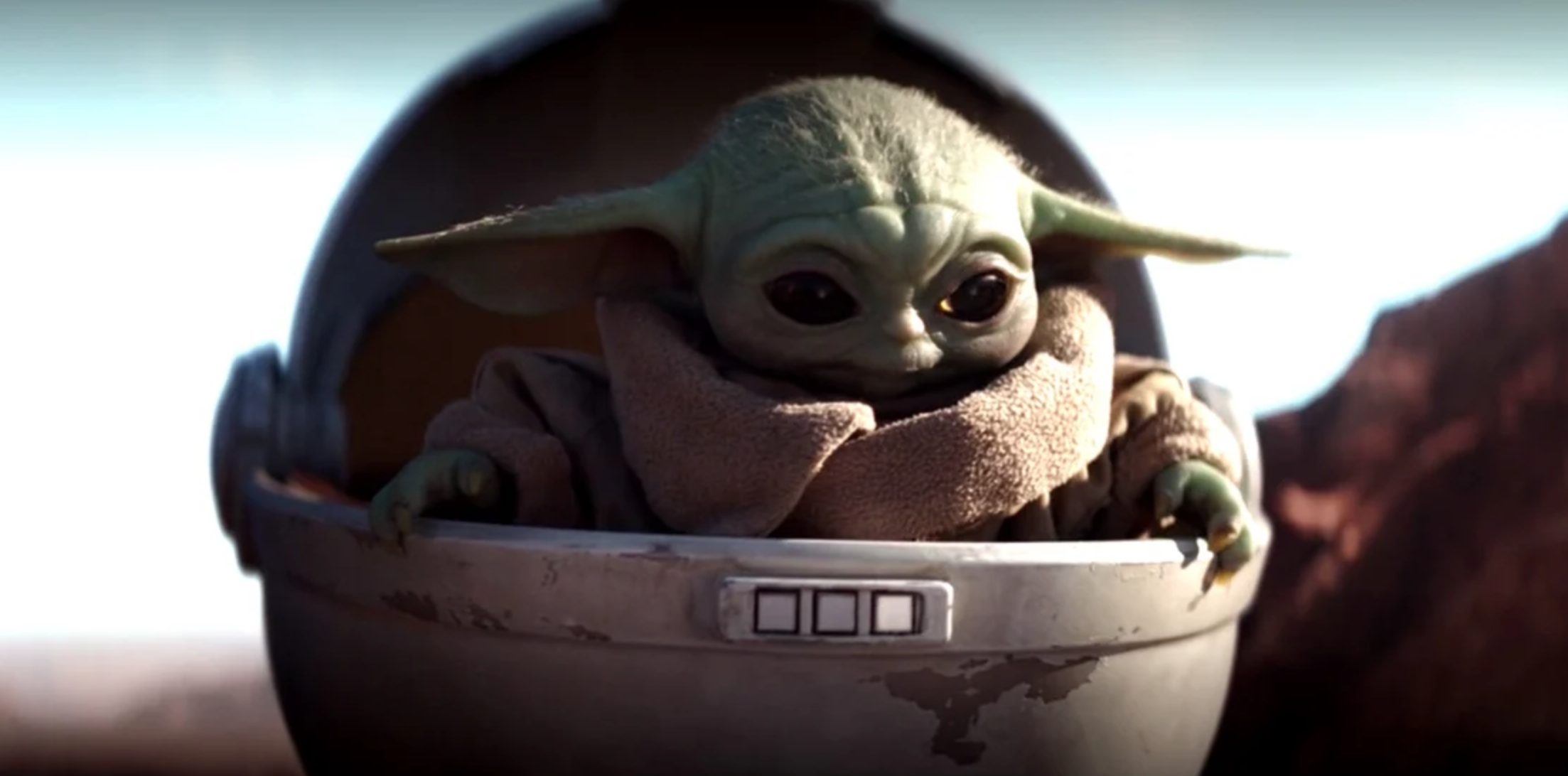 Baby Yoda The Mandalorian Season - Mandalorian Baby Yoda - HD Wallpaper 