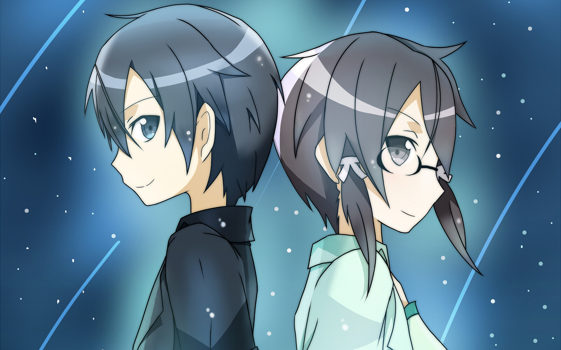 Shino Asada Y Kazuto Kirigaya - HD Wallpaper 