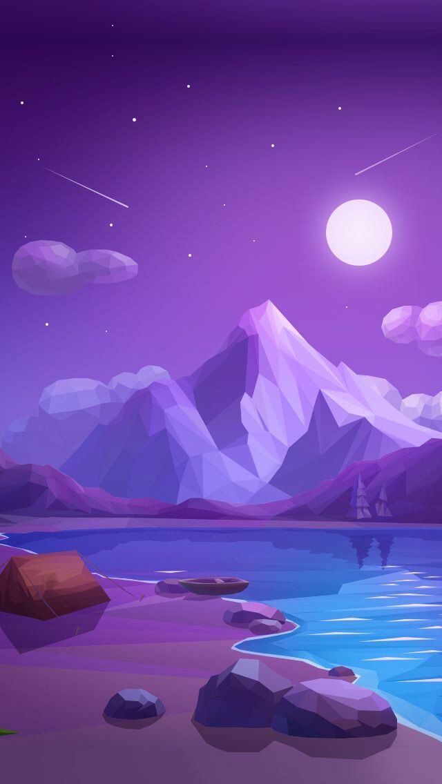 Low Poly Wallpaper Iphone - HD Wallpaper 