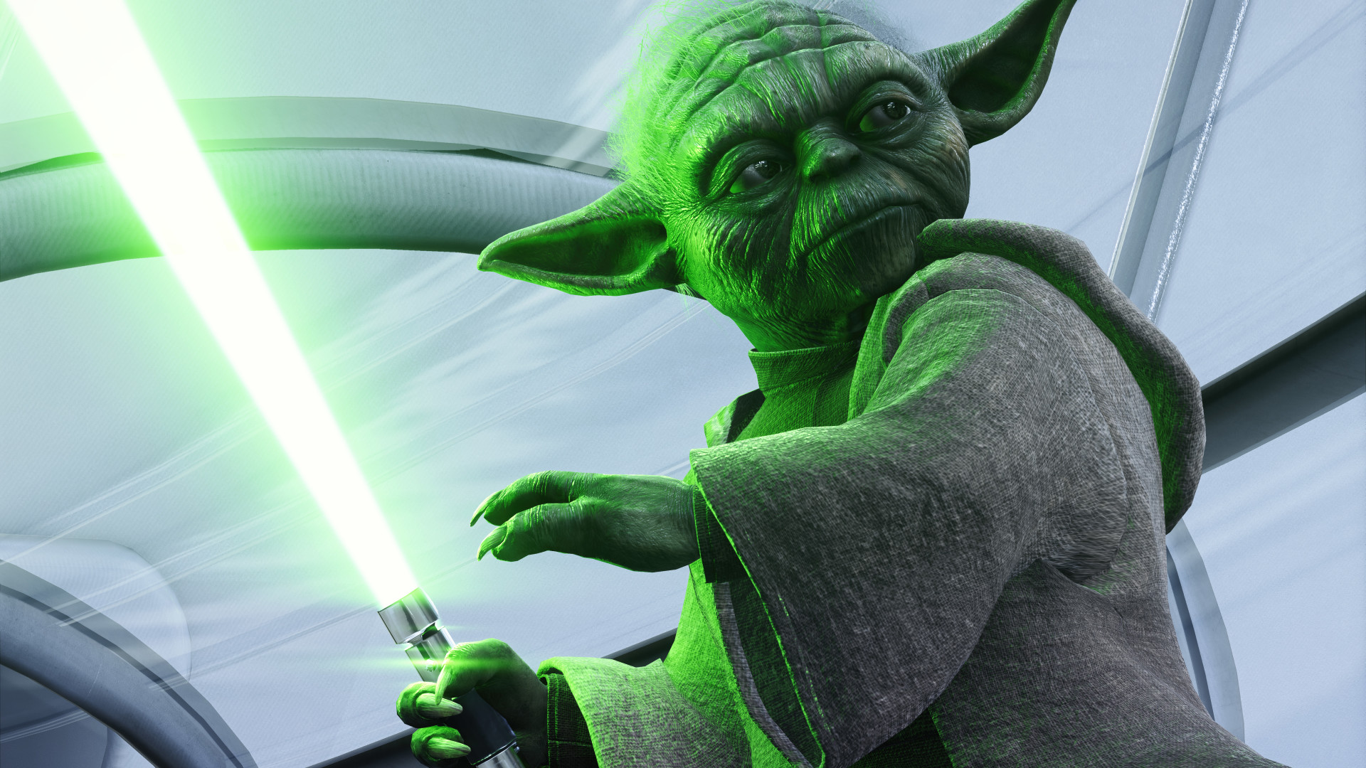 Star Wars Yoda Hd - HD Wallpaper 