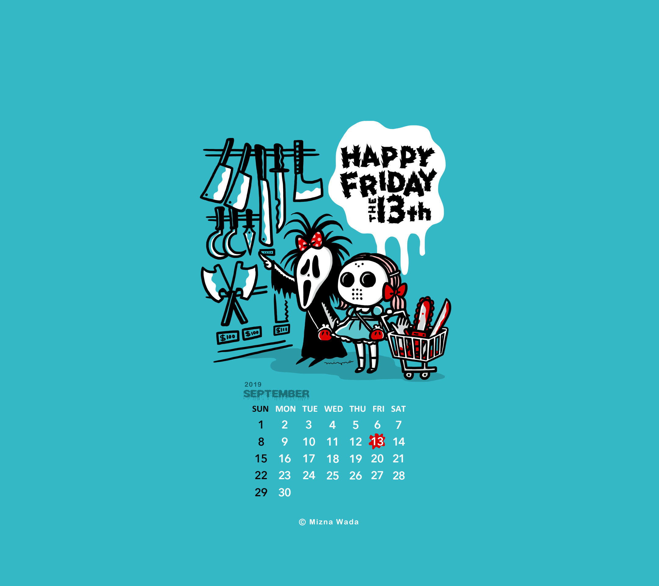 Happy Friday The 13 - HD Wallpaper 