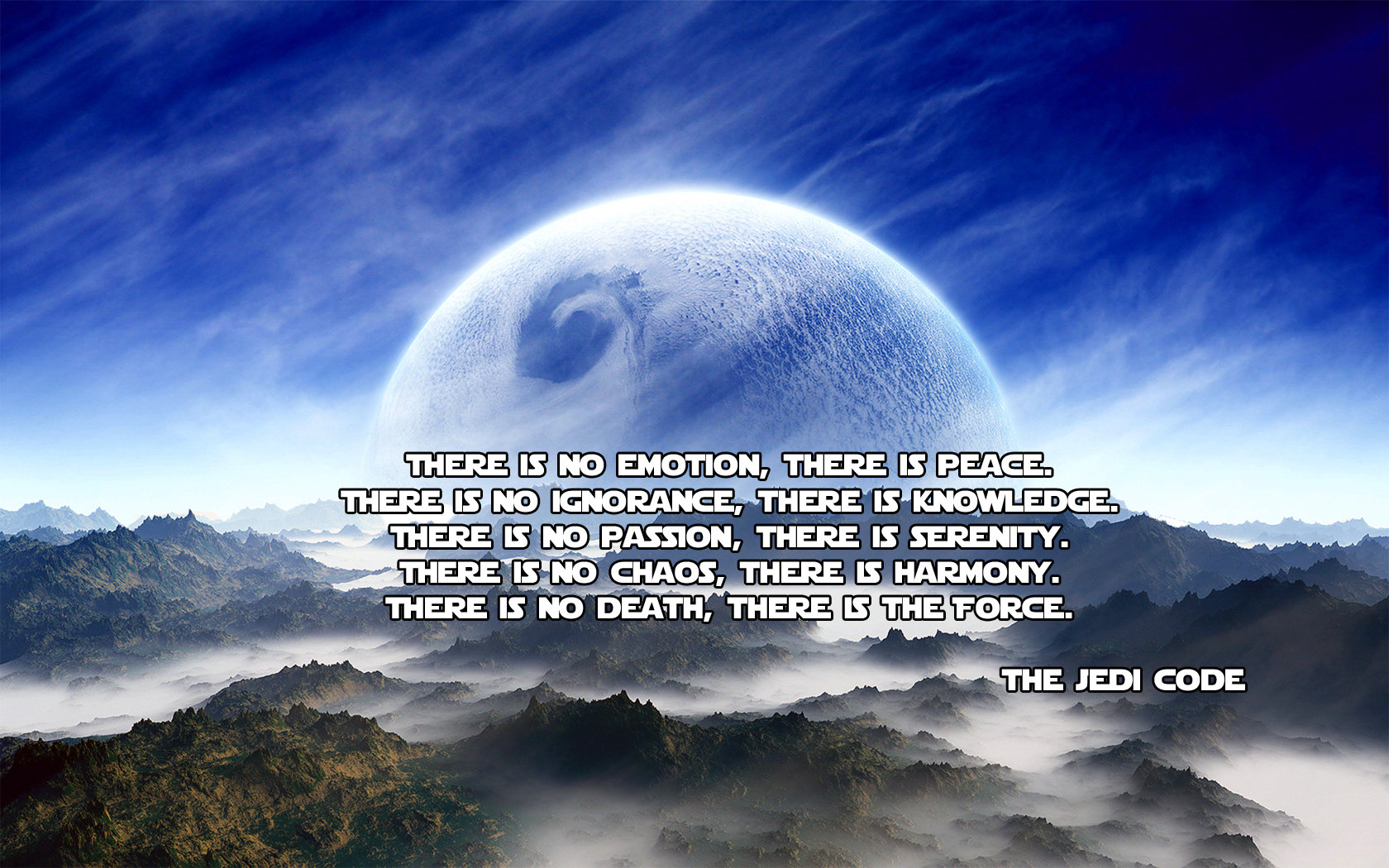 Sure, Here S The Jedi Code One - HD Wallpaper 