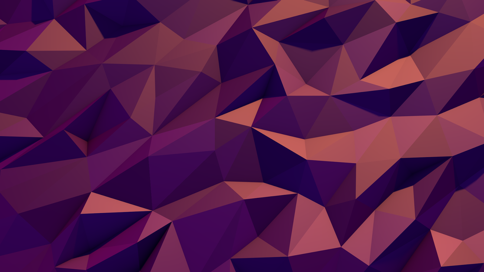 Dark Purple Low Poly - HD Wallpaper 