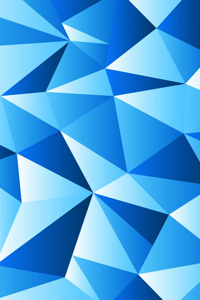 Polygons Wallpaper - Abstract Blue Background - HD Wallpaper 