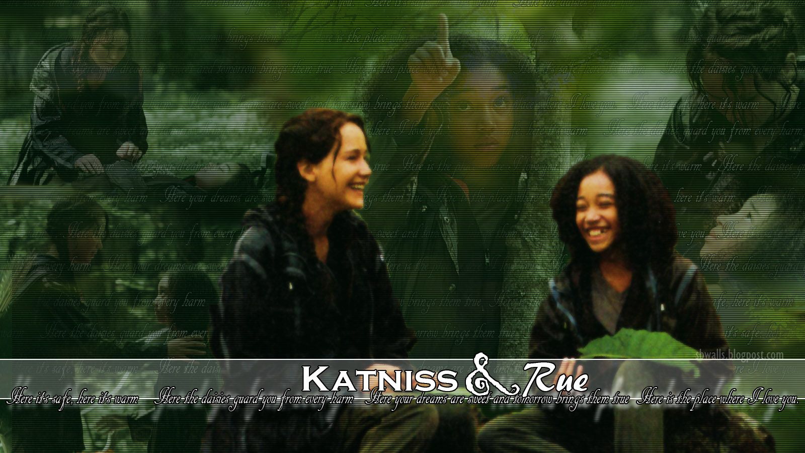 Katniss Everdeen Rue Wallpaper Hunger Games - HD Wallpaper 
