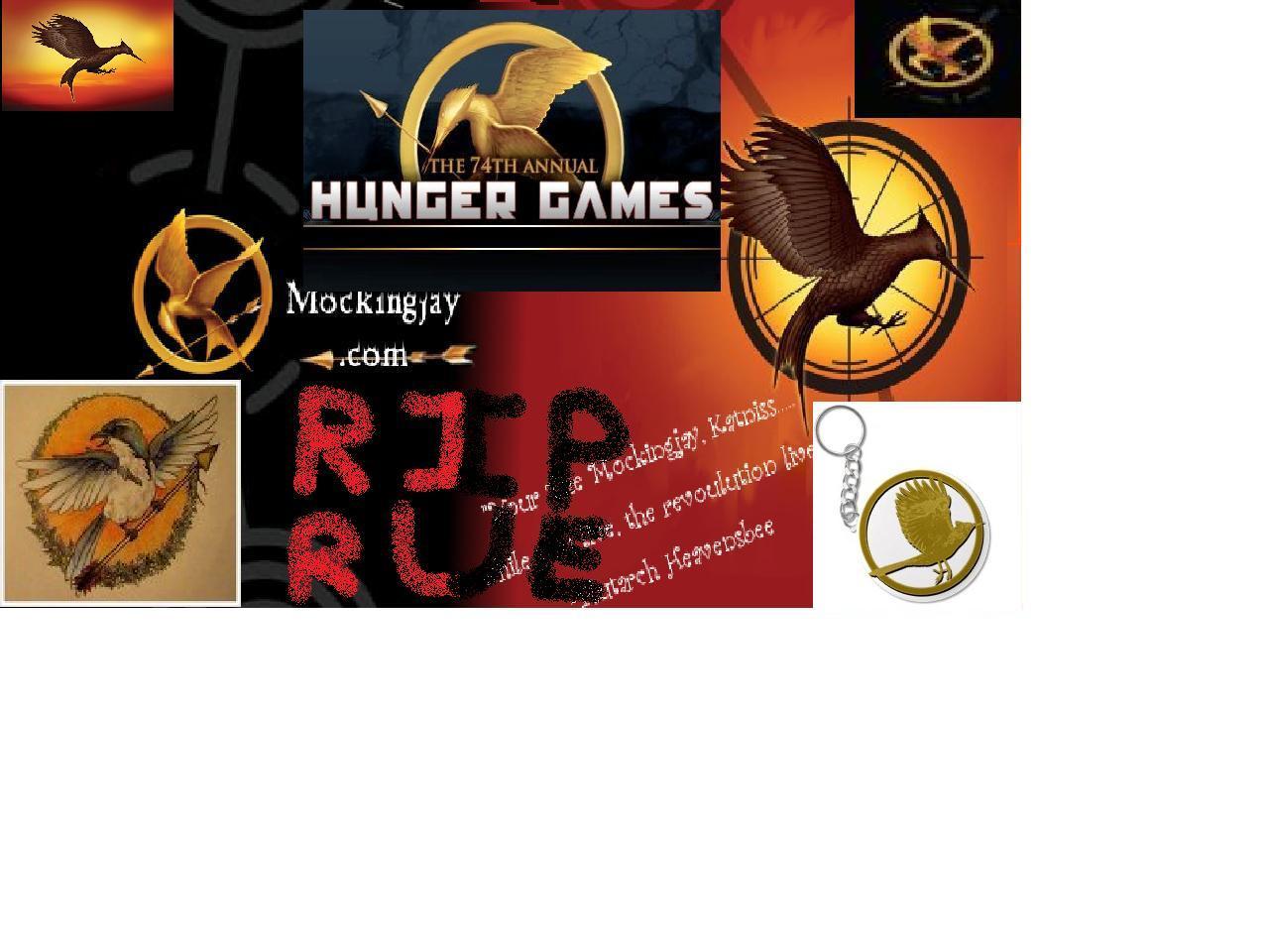 Rue Tribute - Hunger Games - HD Wallpaper 