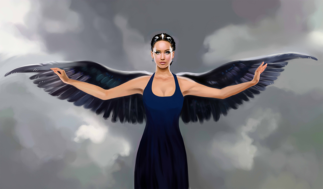 Katniss Hunger Games 2 - HD Wallpaper 