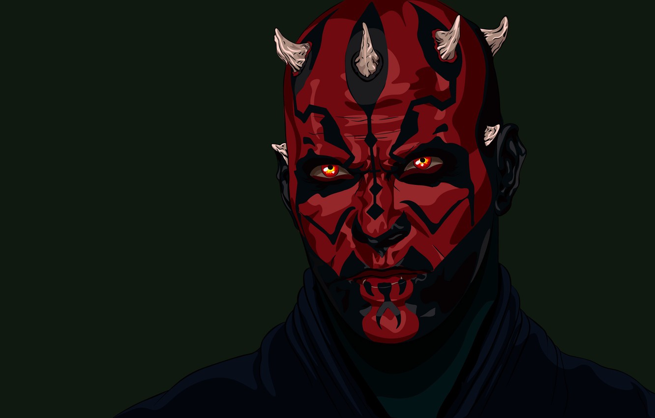 Photo Wallpaper Star Wars, Tattoo, Darth Maul, A Sith - Star Wars Zabrak Sith - HD Wallpaper 