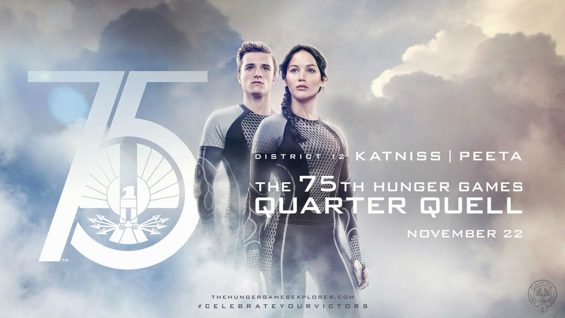 Wallpaper - Katniss Hunger Games 2 - HD Wallpaper 