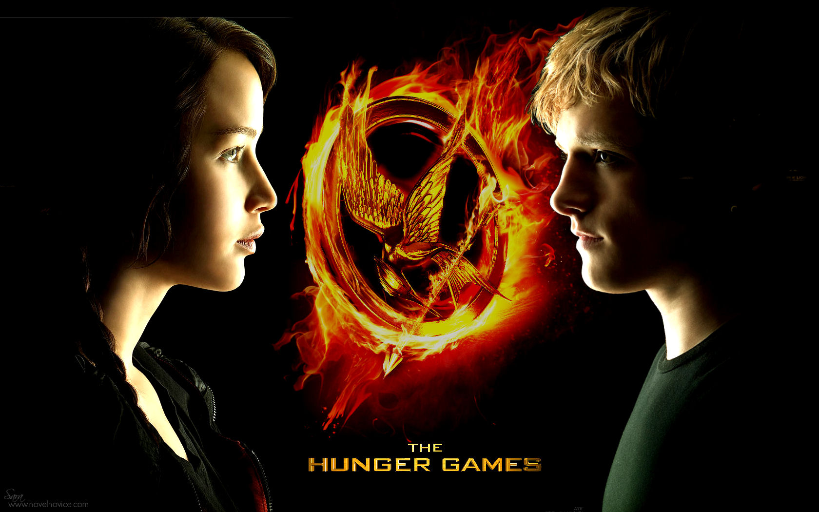 Hunger Games Mockingjay Wallpaper - Hunger Games Peeta And Katniss Background - HD Wallpaper 