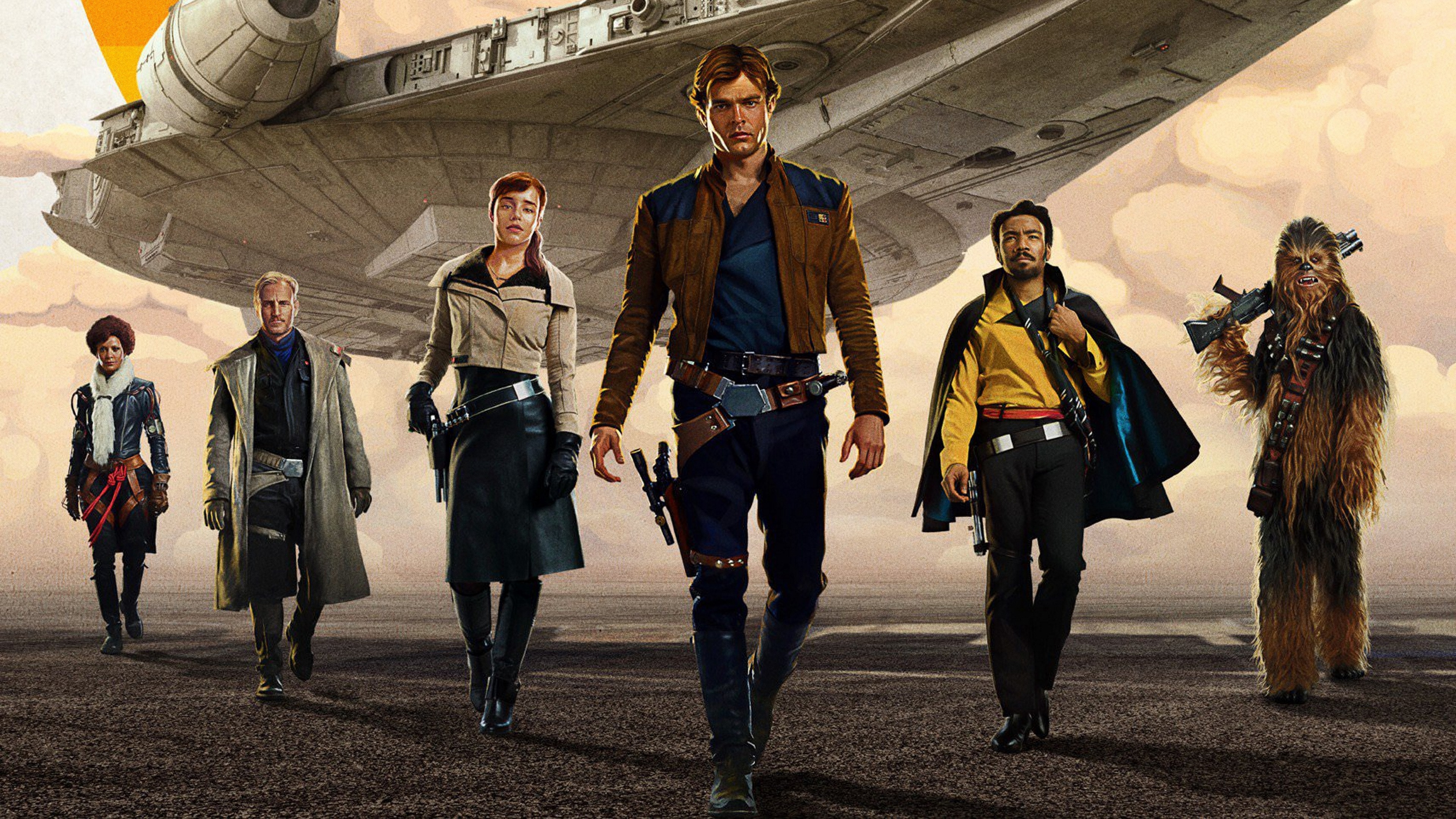 Solo A Star Wars Story - HD Wallpaper 