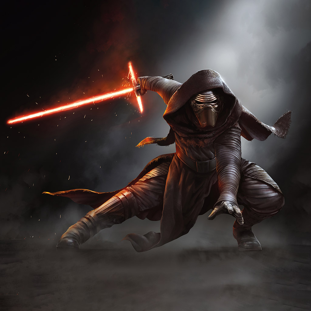 Star Wars The Force Awakens Kylo Ren Wallpaper - Kilo Ren - HD Wallpaper 