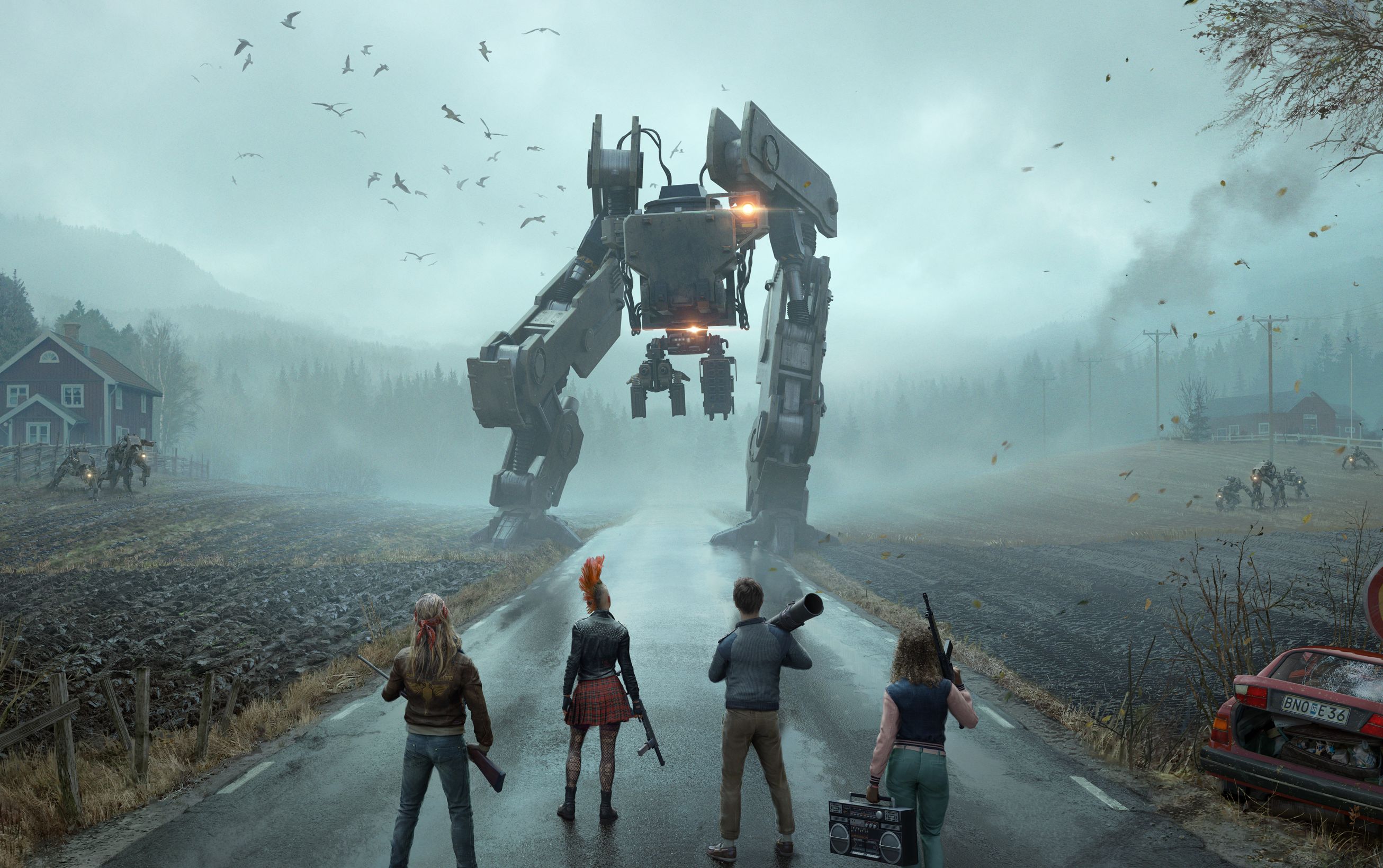 Simon Stålenhag Generation Zero - HD Wallpaper 