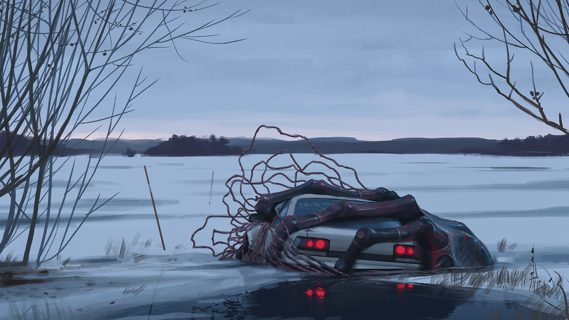 Bio Cargrab - Simon Stalenhag Best Arts - HD Wallpaper 