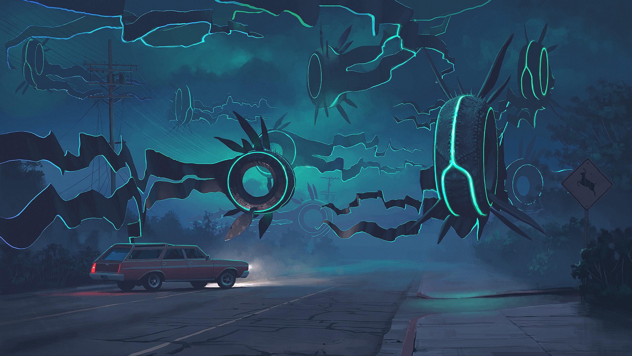 Simon Stalenhag Wallpapers 4k - HD Wallpaper 