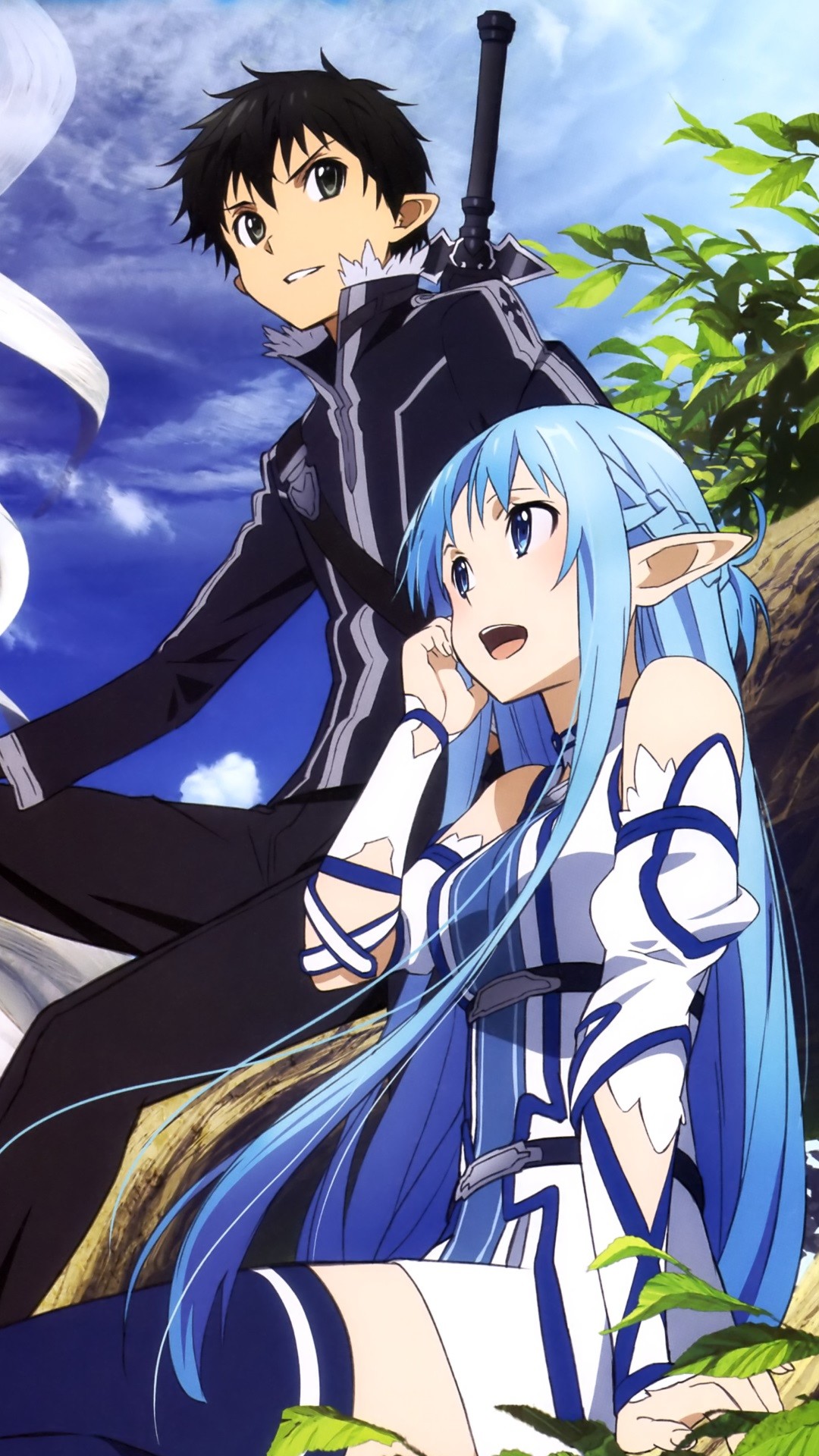 Sword Art Online 2 Kirito Asuna - Lost Song Season 2 - HD Wallpaper 