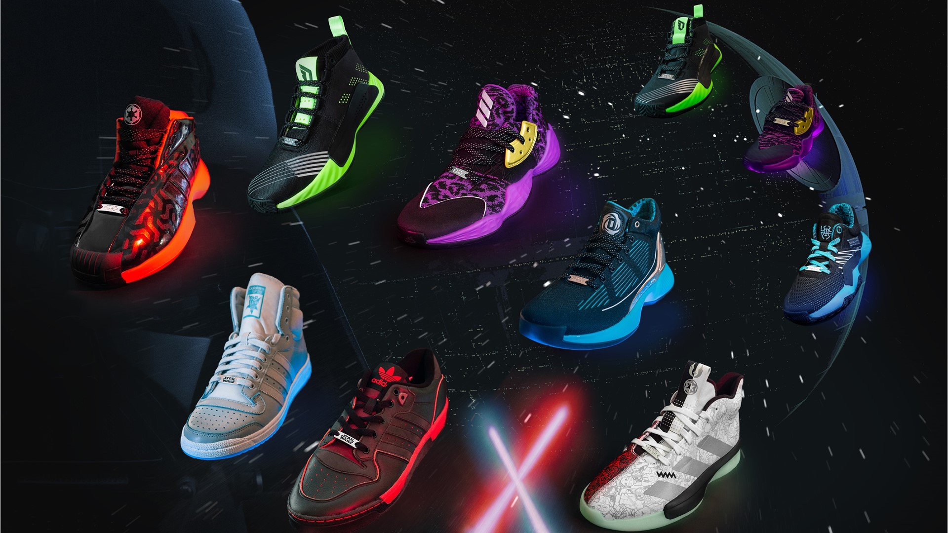 Star Wars Ultra Boost - HD Wallpaper 