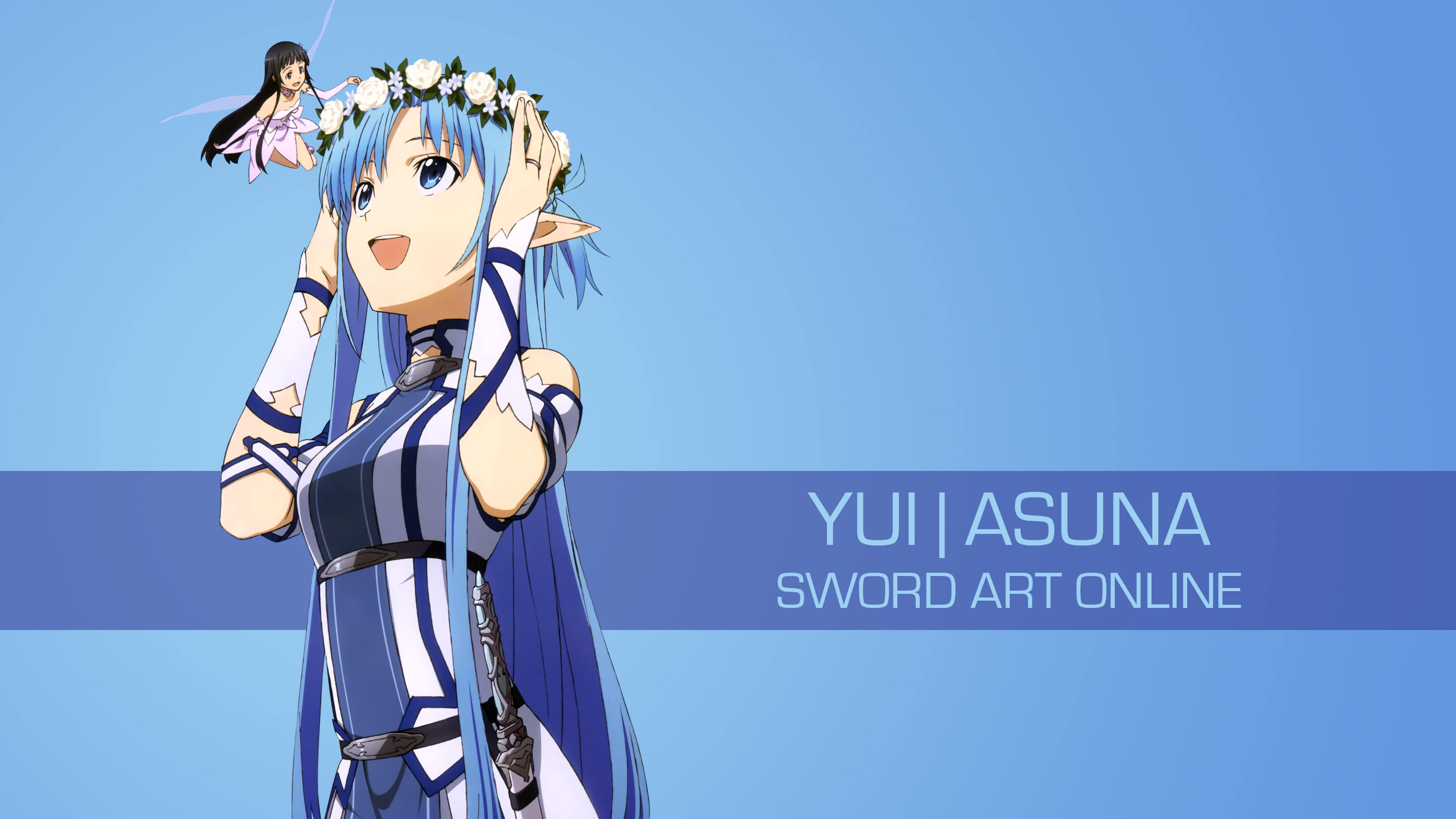 Yui Asuna Sword Art Online Uhd 4k Wallpaper 3840x2160 Wallpaper Teahub Io